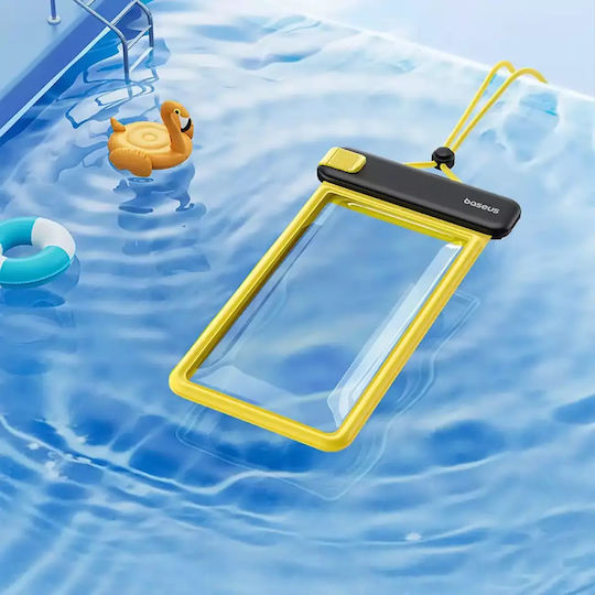 Baseus Deepdive Waterproof Case Αδιάβροχη Θήκη έως 7.2" Κίτρινο P60271600111-00