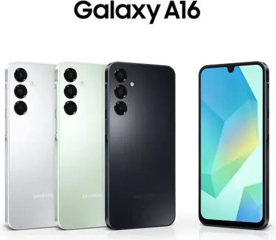 Samsung Galaxy A16 4G Dual SIM (4/128GB) Negru | Skroutz Romania