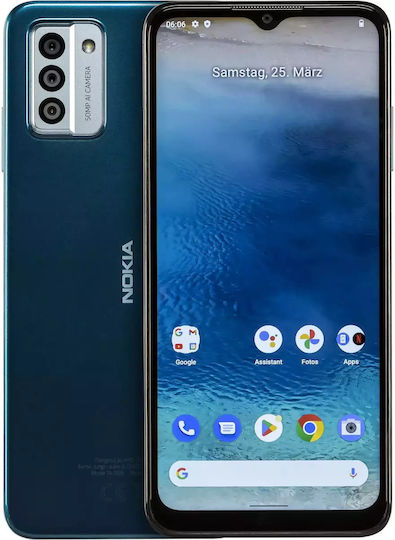 Nokia G22 Dual SIM (4GB/64GB) Lagoon Blue