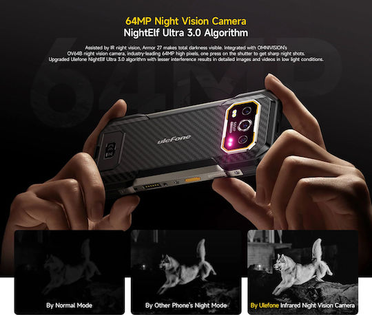 Ulefone Armor 27 Dual SIM (12/256GB) Μαύρο
