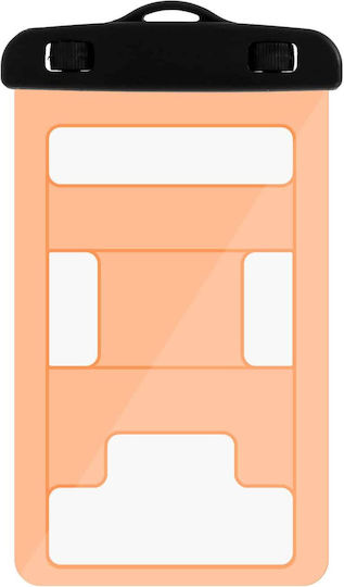 Universal Wasserdichtes Gehäuse / Armbinde bis 5.8" Orange