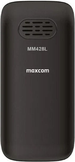 MaxCom MM428L Dual SIM Mobile with Large Buttons Black