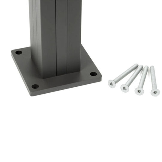 Showood Base for Pergola made of Aluminum 1pcs