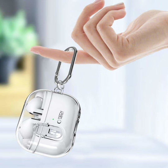 Tech-Protect Flexair Hülle Silikon in Transparent Farbe für Samsung Galaxy Buds 3 / 3 FE / 3 Pro