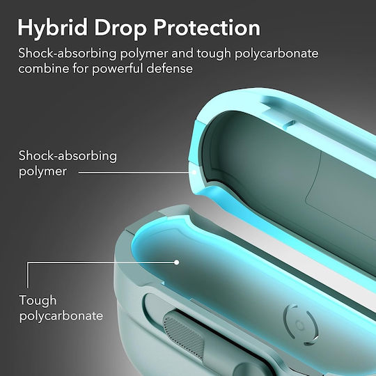 ESR Halolock Magsafe Case Plastic in Green color for Apple AirPods 4