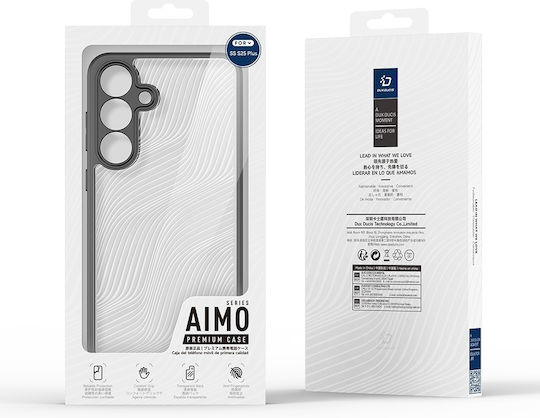 Dux Ducis Aimo Series Back Cover Σιλικόνης / Πλαστικό Μαύρο (Samsung Galaxy S25 Plus - Dux Ducis)