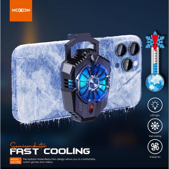 Moxom Mobile Phone Cooler Mx-cp02Black