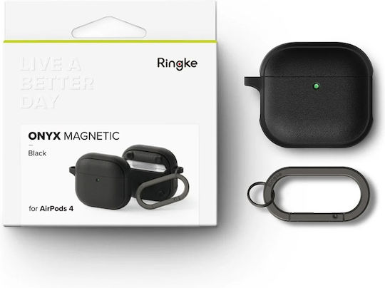 Ringke Onyx Case Silicone in Black color for Apple AirPods 4