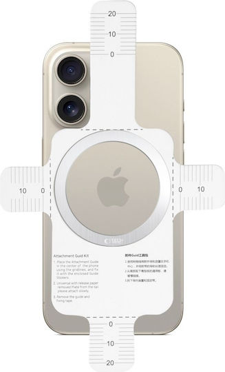 Tech-Protect MagSafe Ring MMP-110 Silver & Silver 2pcs