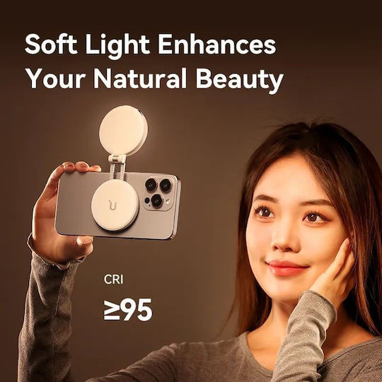 Ulanzi Selfie Flash Lm19 σε Λευκό χρώμα