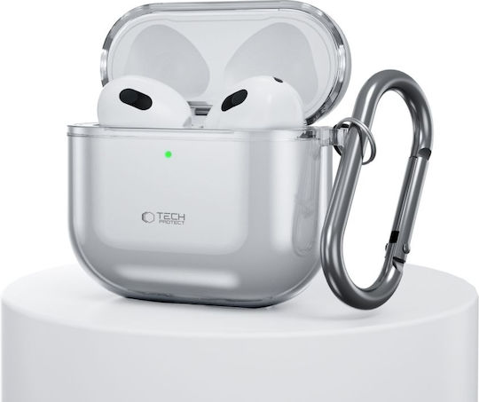 Tech-Protect Flexair Case Silicone in Gray color for Apple AirPods 4