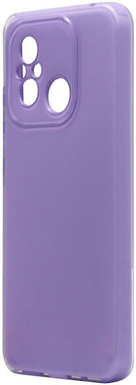 iNOS Back Cover Σιλικόνης Μωβ (Redmi 12C)