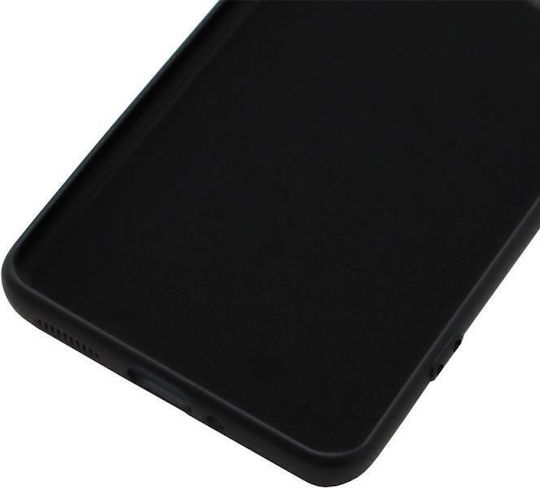 iNOS Liquid Back Cover Silicon Negru (Xiaomi 12 / 12X)