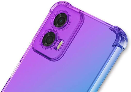 Back Cover Σιλικόνης Μωβ (Motorola Edge 50 Fusion 5G)