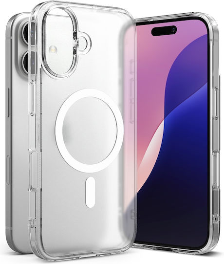 Ringke Fusion Magsafe Back Cover Silicon / Plastic Transparent (iPhone 16 Plus)
