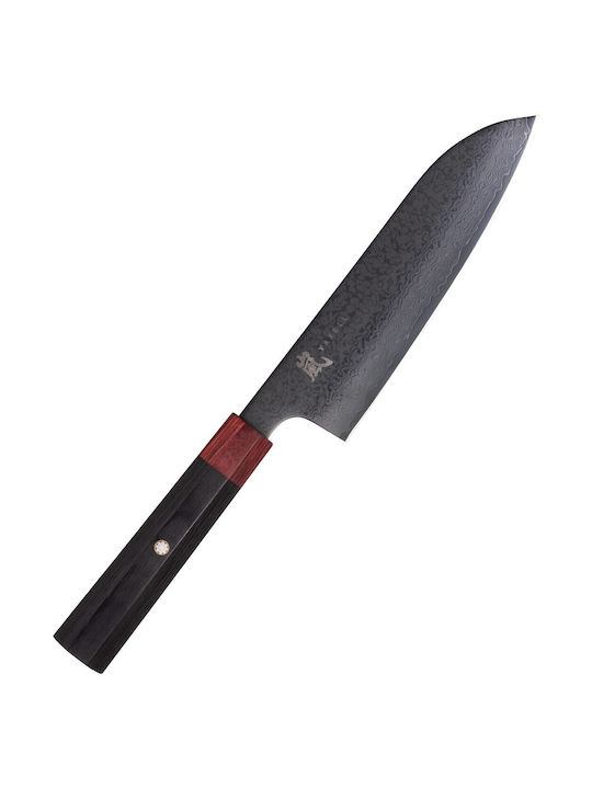 Yaxell Μαχαίρι Santoku από Ανοξείδωτο Ατσάλι 16.5cm