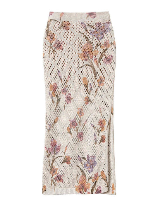 Midi Φούστα Floral Floral Print