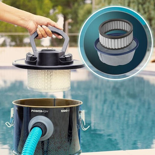 Cecotec Conga Ash 3000 Home Σκούπα Στάχτης 1000W με Κάδο 15lt