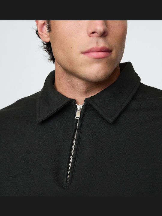 Sweatshirt Fleece True Black