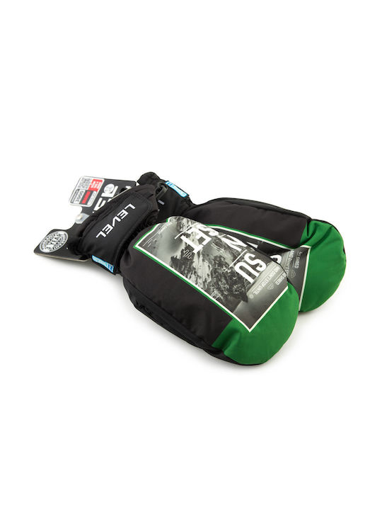 Level Juke Kinder Ski- & Snowboardhandschuhe Schwarz