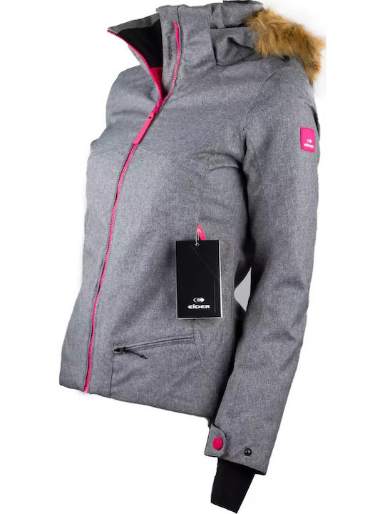 Eider Frauen Jacke aus für Ski & Snowboard Gray