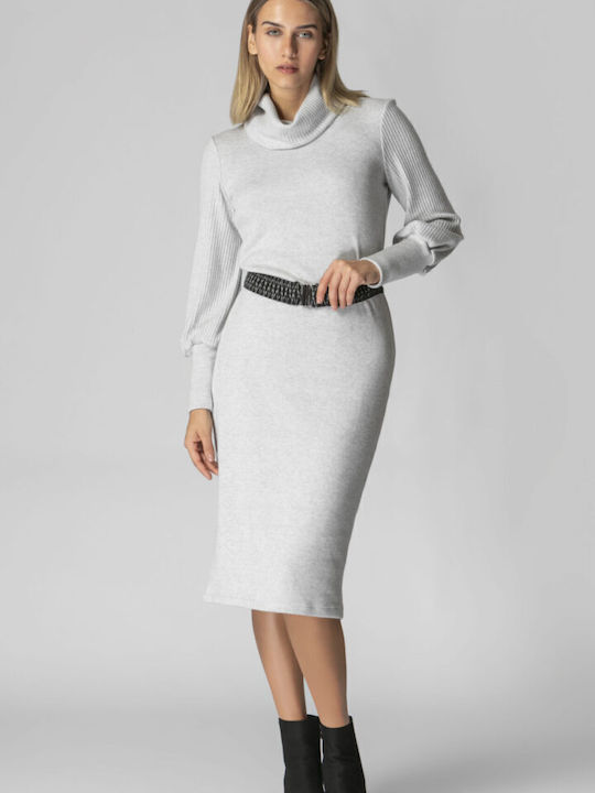 Billy Sabbado Knitted Dress Gray