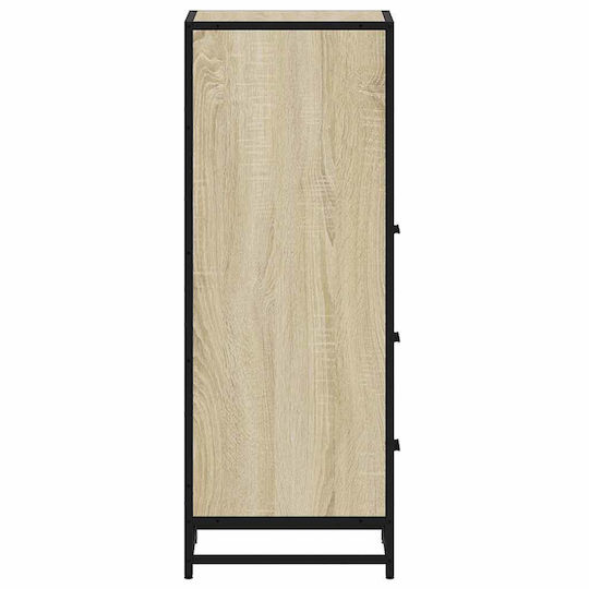 vidaXL Cabinet de baie L35xA37.5xÎ100cm Sonoma