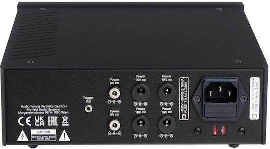 Pro-Ject Audio Power Box Ds3 Sources Phono Preamp Μαύρο