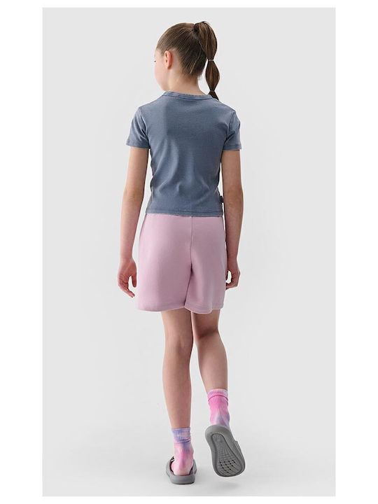 Kinder-Shorts/Bermudas Stoff Lila