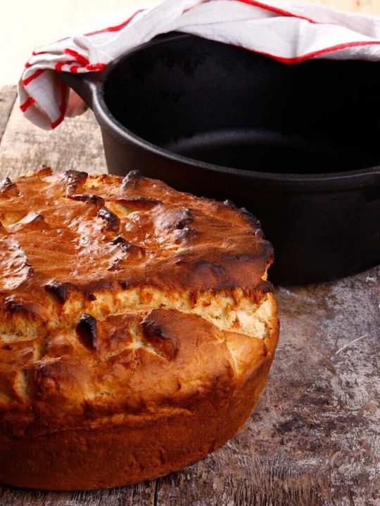 Victoria Dutch Oven Round Cast Iron 3.8lt 1pcs