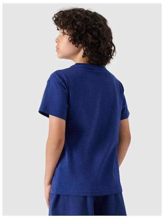 4F T-shirt Μπλε