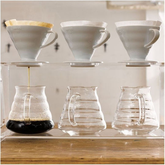 Carafă de Servire din Sticlă Transparentă 360ml V60