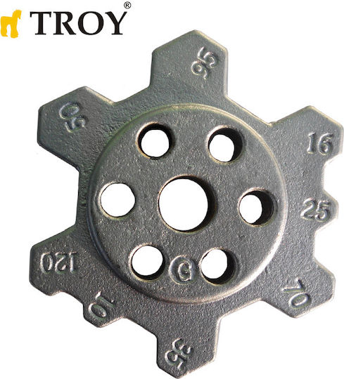 Replacement Jaws Mechanical Pliers 650mm Troy 24010-r 2 Pieces