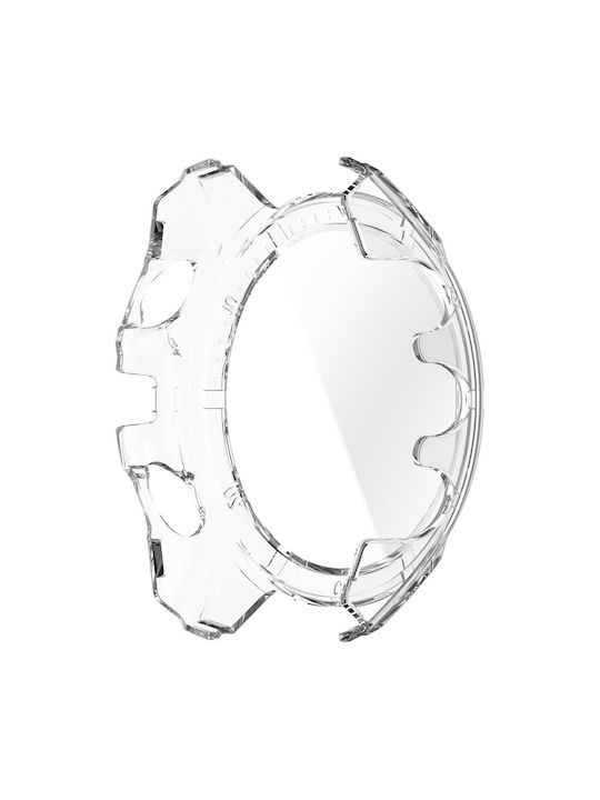 2-in-1 Case + Tempered Glass Garmin Fenix 8 51mm Transparent