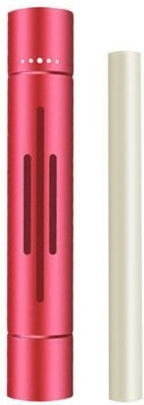 Car Air Freshener Vent Clip Featuring 5 Reusable Natural Oil Scent Refills Aluminum Red Original Deals