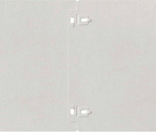 vidaXL Gartenbordüre in Silber Farbe 1.03m x 20cm