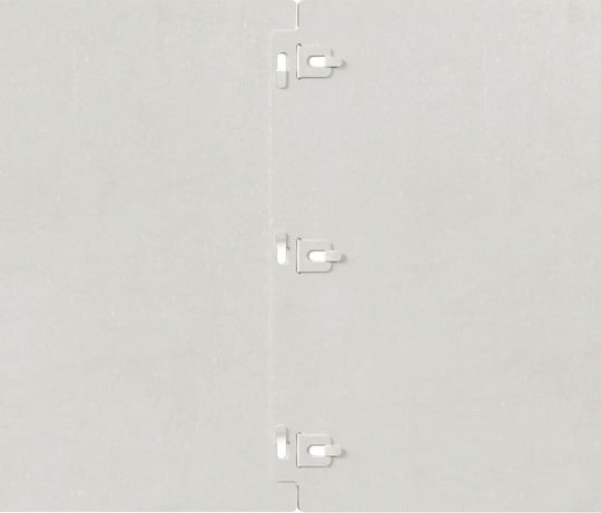 vidaXL Gartenbordüre in Silber Farbe 1.03m x 25cm