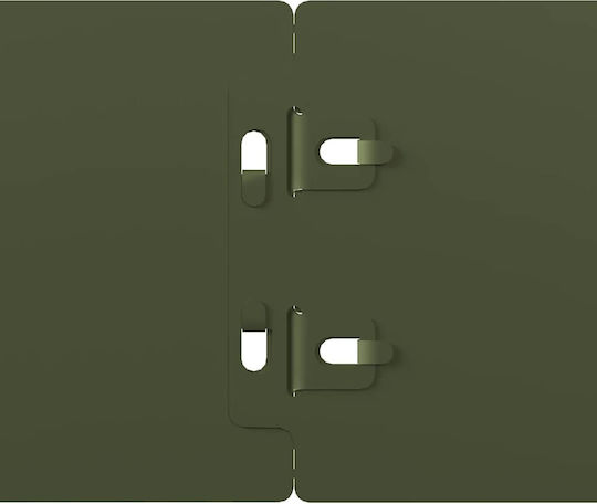 vidaXL Metal Garden Border in Gray Color 1.03m x 10cm