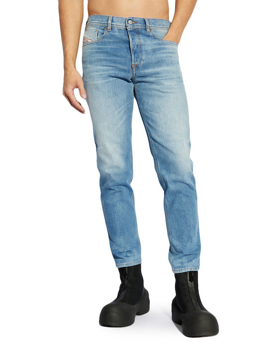 Diesel Pantaloni Blugi pentru Bărbați Regular Fit Tapered Blue