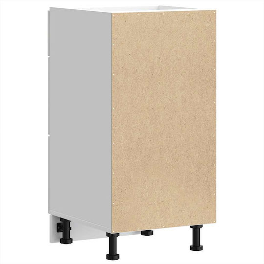 Vidaxl Kitchen Base Cabinet Porto White High Gloss
