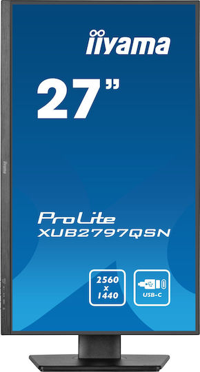 Iiyama ProLite XUB2797QSN-B2 IPS Монитор 27" QHD 2560x1440