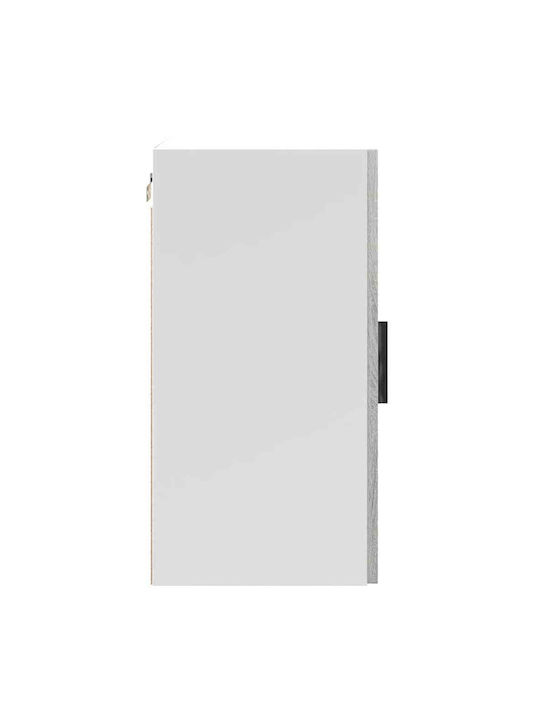 Vidaxl Kitchen Wall Cabinets 2 Pcs Porto Gray Sonoma 50x31x60cm Brown
