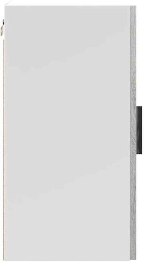 Dulapuri de bucătărie de perete Vidaxl 2 buc Porto gri Sonoma 50x31x60cm maro