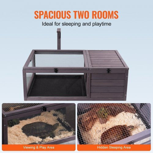 Vevor Reptile Terrarium Gray