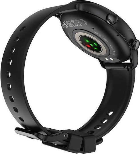 Zeblaze Btalk 3 Plus 46mm Smartwatch με Παλμογράφο (Μαύρο)