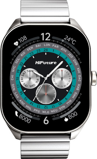 HiFuture FutureFit APEX Smartwatch (Argintiu)