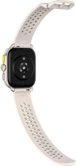 Amazfit Cheetah (Square) 45mm Waterproof Smartwatch with Heart Rate Monitor (Winner Champagne)