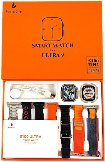 Ultra 9 49mm Smartwatch (Blue)