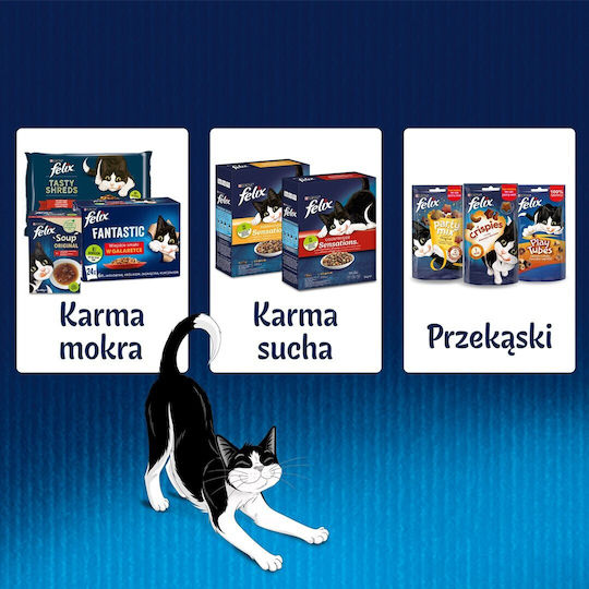 Felix Wet Food for Cats in Pouches with Chicken 85gr
