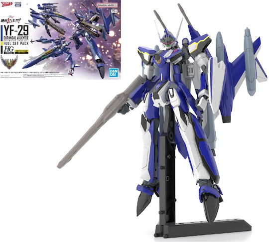 Bandai Spirits Macross YF-29 Durandal Valkyrie (Maximilian Jenius Use) Collectible Figure in Scale 1:100
